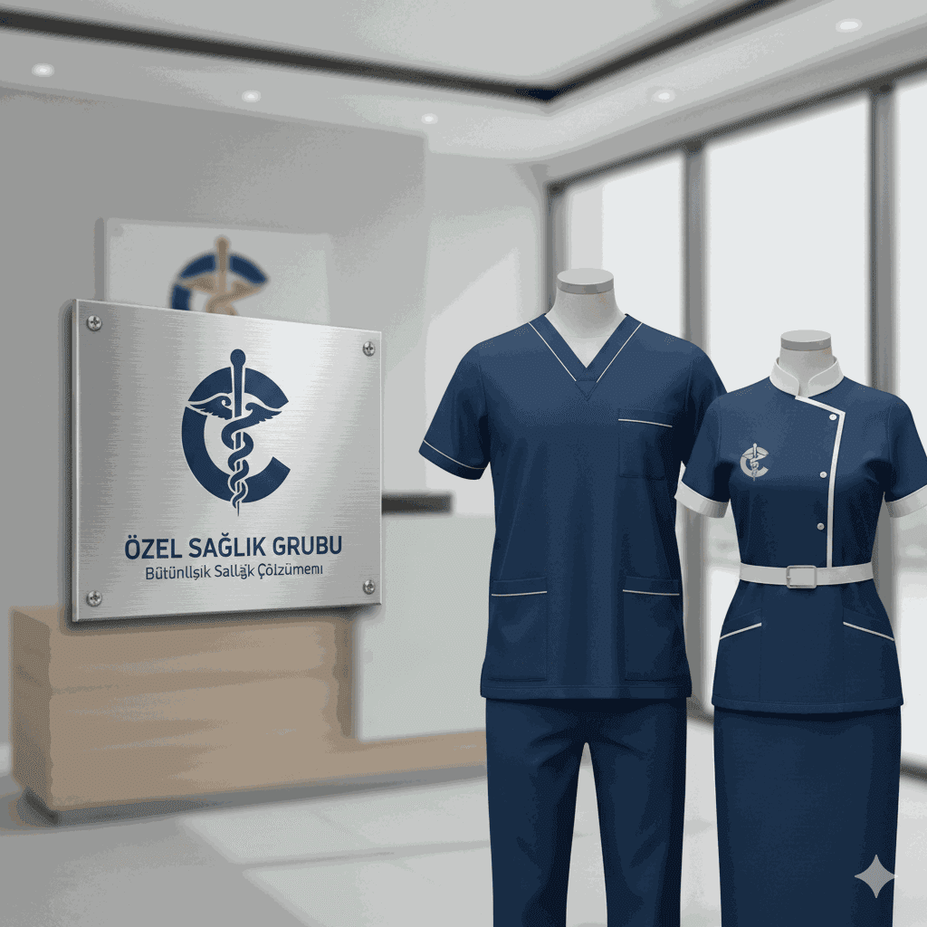 Corporate Identity and Uniform Harmony for Private Clinics